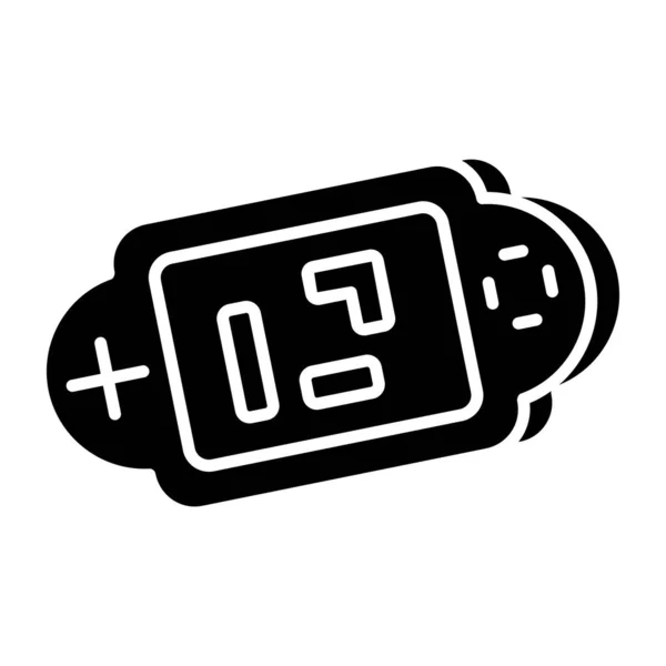ゲームコンソールのモダンなデザインアイコン — ストックベクタ