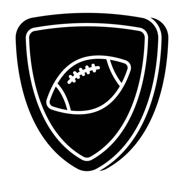 Premium Download Symbol Für Sicherheit Rugby — Stockvektor