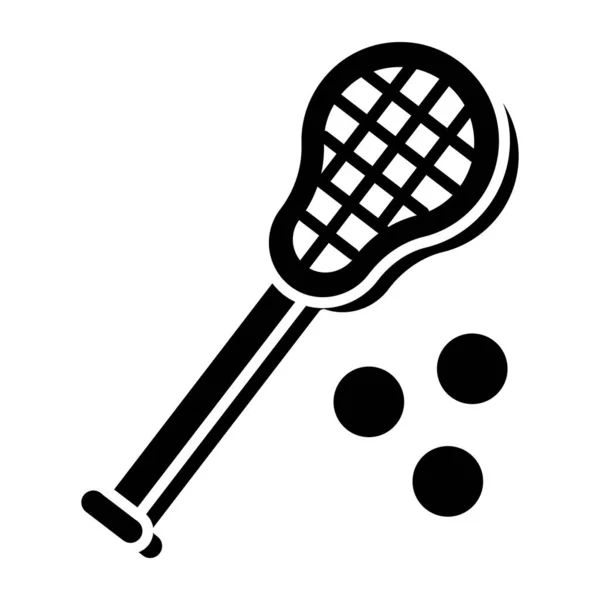 Uzun tenis için mükemmel bir tasarım ikonu. 