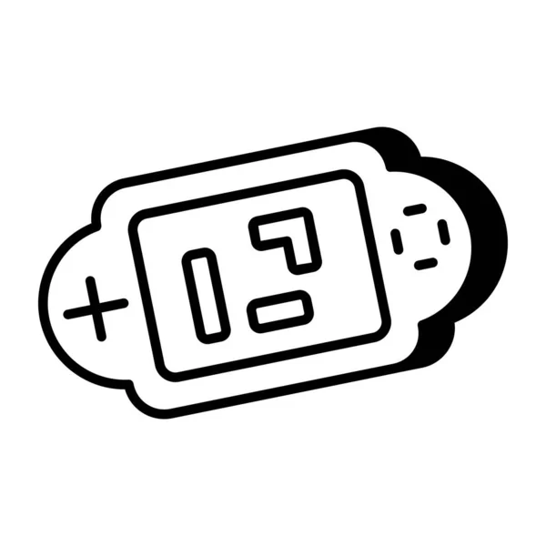 ゲームコンソールのモダンなデザインアイコン — ストックベクタ
