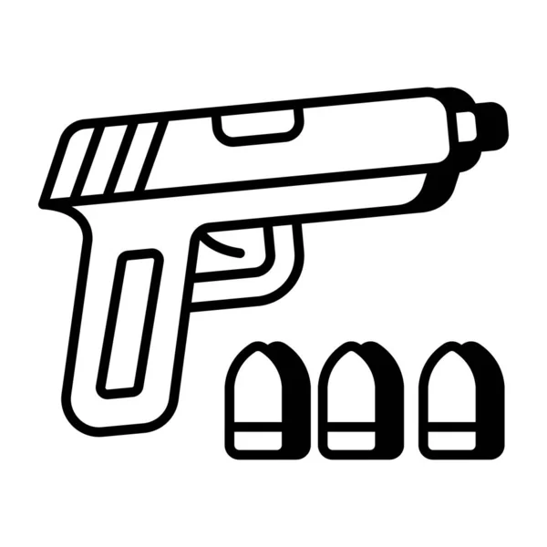 Premium Icône Téléchargement Pistolet — Image vectorielle
