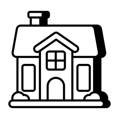 Ev inşa etmenin mükemmel tasarım simgesi