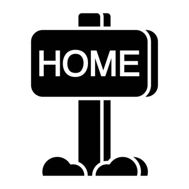 Ev panosunun premimium indirme simgesi