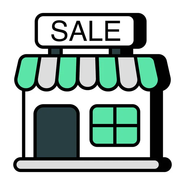 Modern Design Icon Shop Sale — Stock Vector