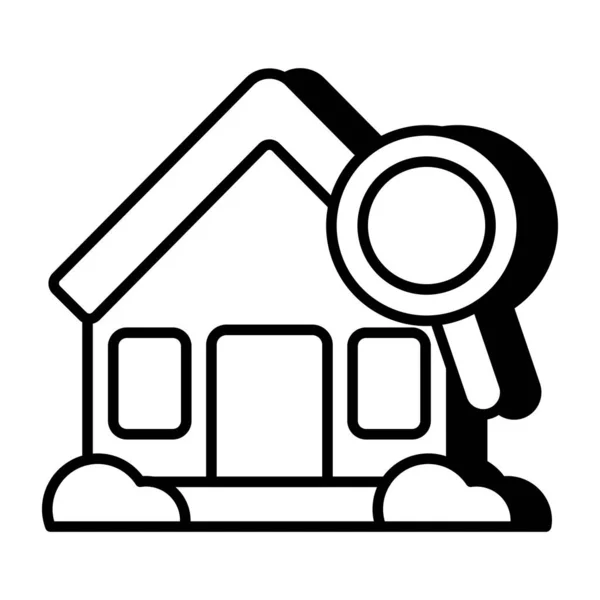 Ícone Download Premium Realocação Casa — Vetor de Stock