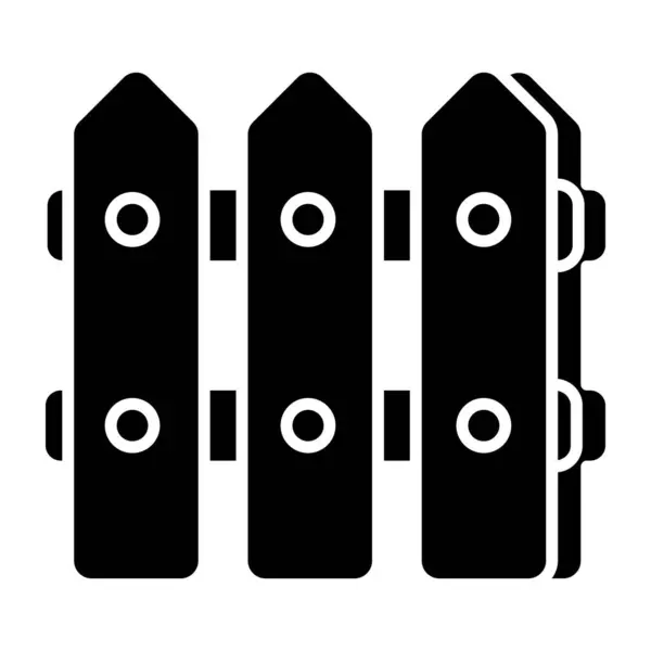 Icon Design Fence — стоковый вектор