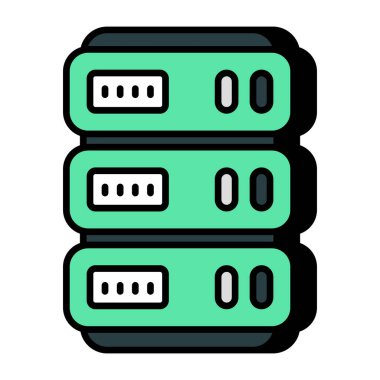 Sunucunun bir simge tasarımı 