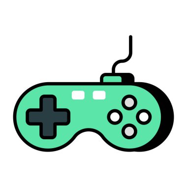 Gamepad 'in modern tasarım simgesi
