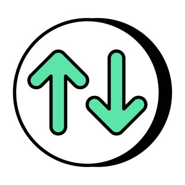 Karşıt yönlü ok simgesi