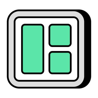 Uygulamaların düzenlenebilir tasarım simgesi