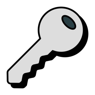 Premium download icon of key 
