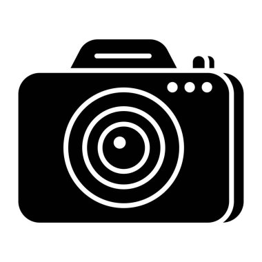 Vector design of camera, photographic equipment