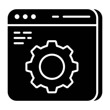 Web ayarlarının modaya uygun vektör tasarımı 