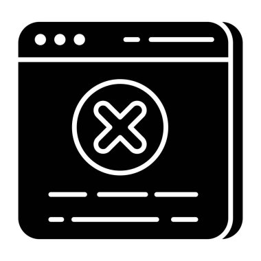 Yanlış web sitesinin premimium indirme simgesi