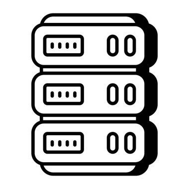 Sunucunun bir simge tasarımı 