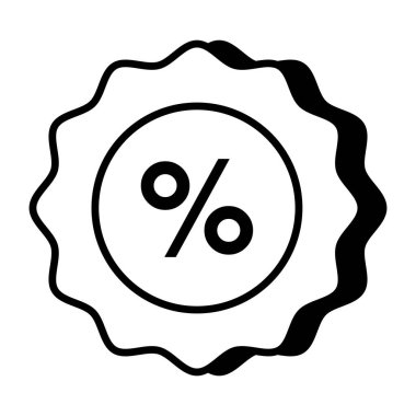 İndirim kuponunun vektör tasarımı