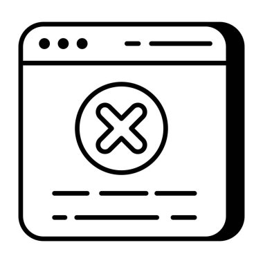 Yanlış web sitesinin premimium indirme simgesi