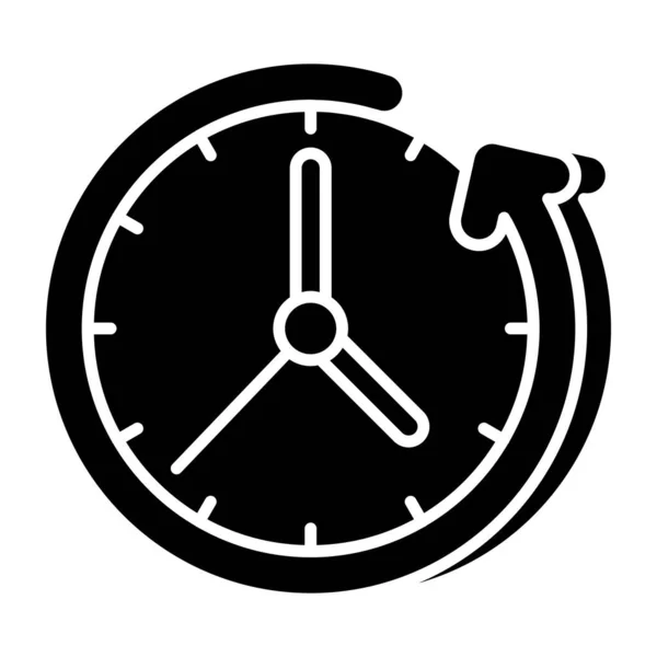 Creative Design Icon Clock — Stock Vector