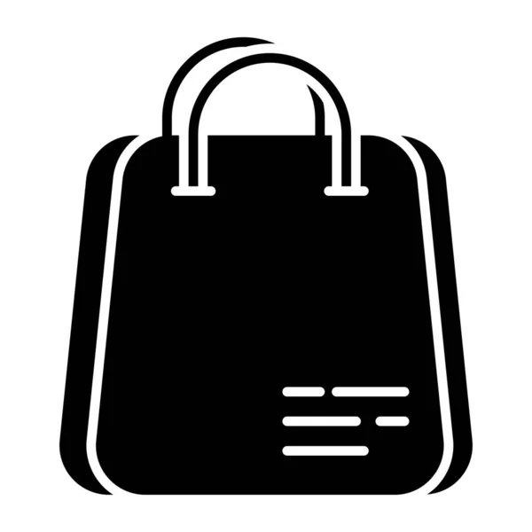 Trendy Vector Design Shopping Bag — ストックベクタ