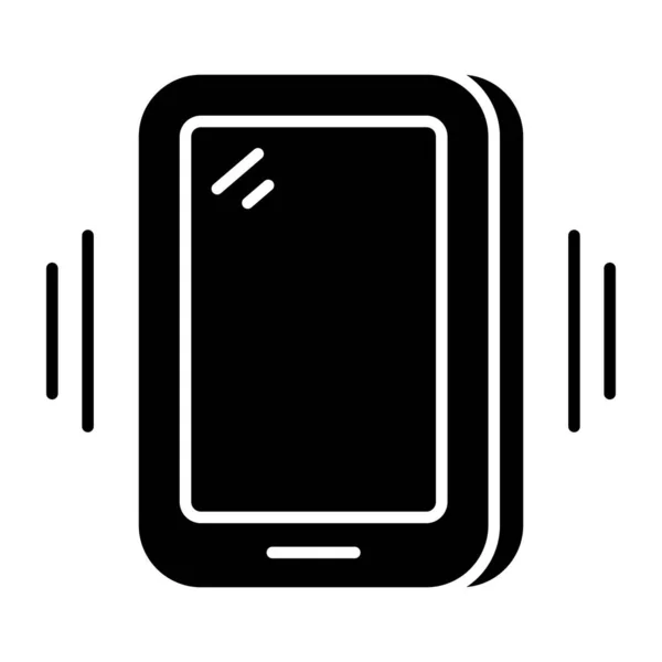 Eine Moderne Technologie Ikone Des Mobiltelefons — Stockvektor
