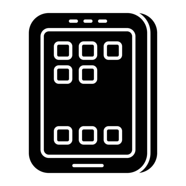 Ein Icon Design Für Mobile Apps — Stockvektor