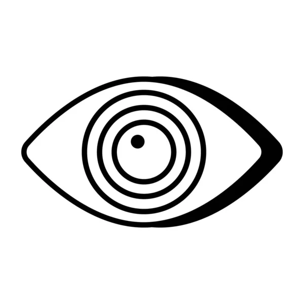 Desenho Ícone Olho —  Vetores de Stock