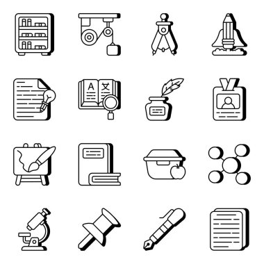 Biz her zaman senin isteklerine önem veririz, bu sefer bir eğitim ikonu paketi ile geleceğiz. Eklenmiş bir zip dizini ile tamamen düzenlenebilir. Böylece anında indirme işlemi kolaylaşır..