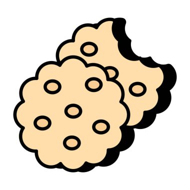 Kurgulanabilir bir bisküvi tasarım simgesi