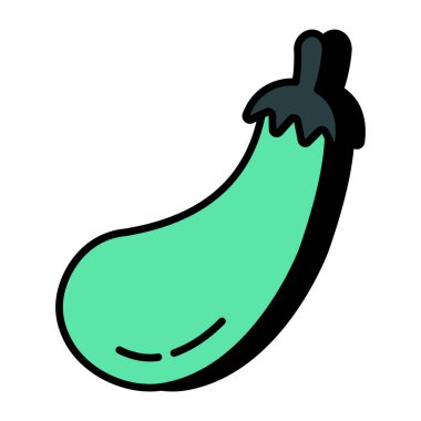 Premium download icon of brinjal 