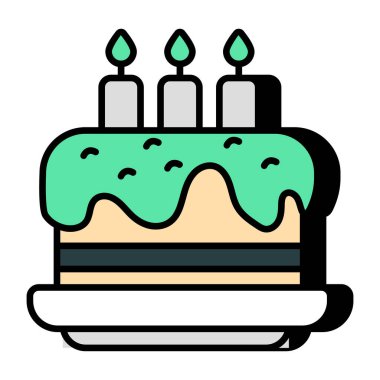 Pastanın mükemmel tasarım simgesi