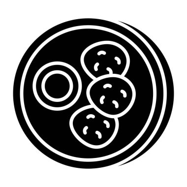 Kurabiyelerin düzenlenebilir tasarım simgesi 