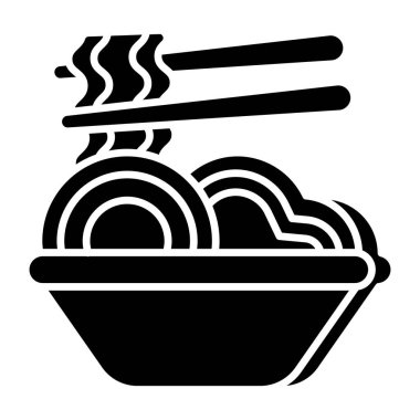 Lezzetli bir makarna kasesi.