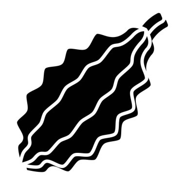 Acı kabağın modaya uygun vektör tasarımı