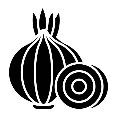 Modern soğan tasarımı simgesi