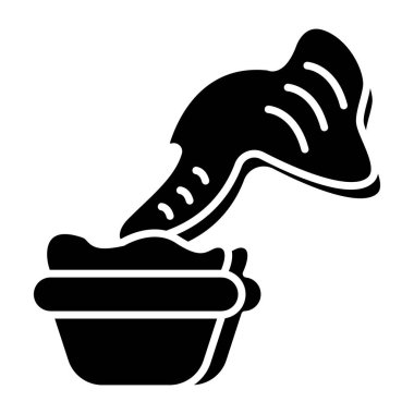 Patates kızartmasının vektör tasarımı