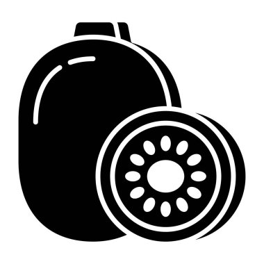 Ağız sulandıran kivi meyvesi. 