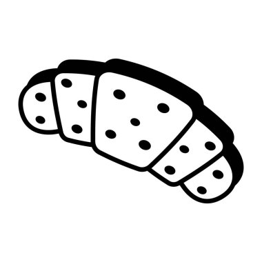 Kruvasan, kahvaltı ikonu. 