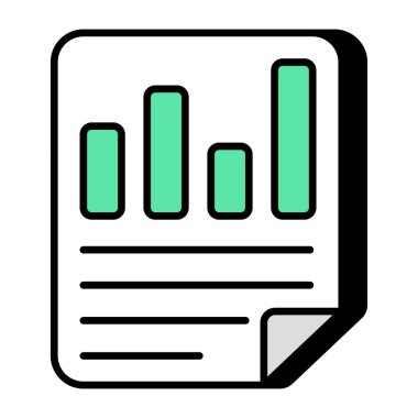 İş raporunun en iyi tasarım simgesi 
