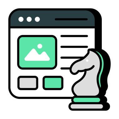 Güvenli web sitesinin moda vektör tasarımı