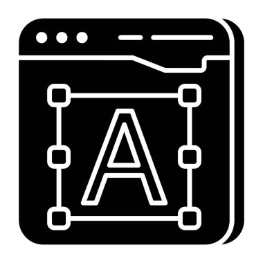      Modern style icon of transformation tool 