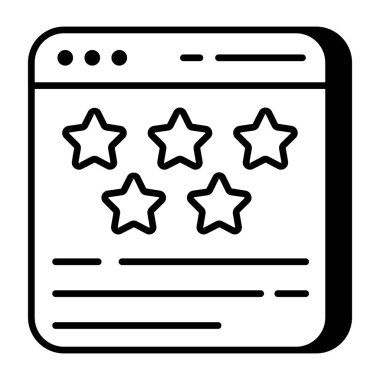 Web reytinglerinin en iyi indirme simgesi