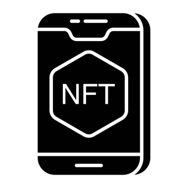 Nft peyzajının vektör tasarımı