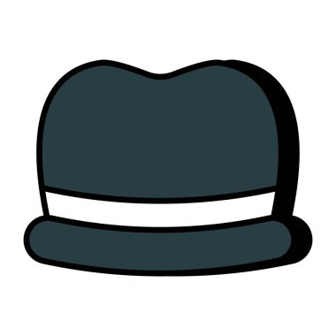 A unique design icon of hat