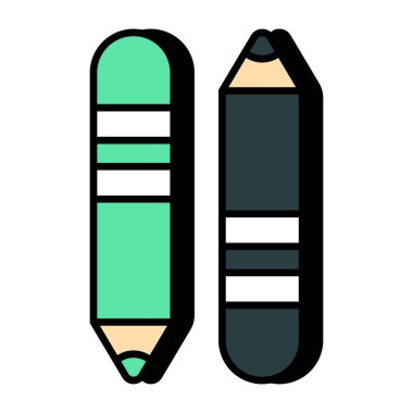 Dudak kalemlerinin bir simge tasarımı 