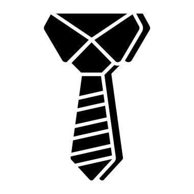 Kravatın düzenlenebilir tasarım simgesi 