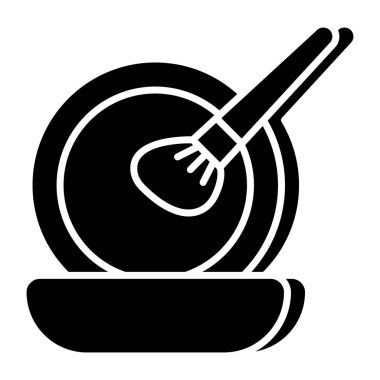 Kompakt tozun mükemmel tasarım simgesi 