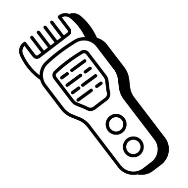 Elektrik budayıcısının modern teknoloji simgesi 