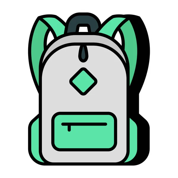 Premium Download Icon Backpack — Image vectorielle