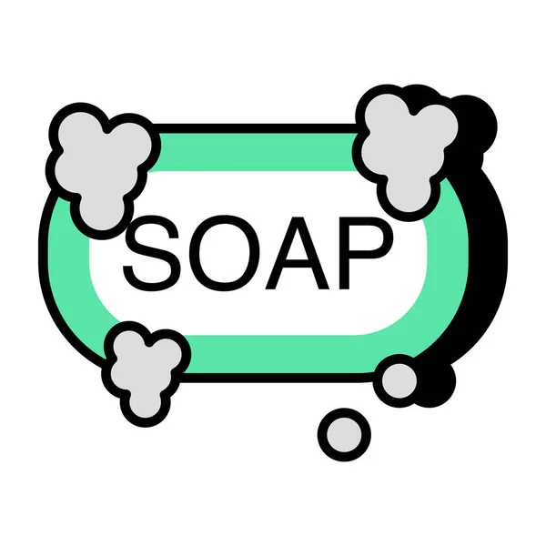 Creative Design Icon Soap Available Instant Download — Stock Vector