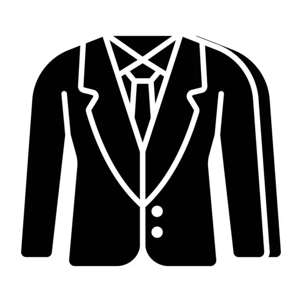 Ikon Design Män Kostym — Stock vektor